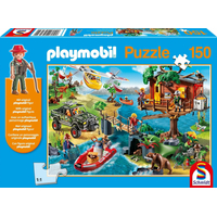 SCHMIDT Puzzle Playmobil Domček na strome 150 dielikov + figúrka Playmobil