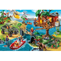 SCHMIDT Puzzle Playmobil Domček na strome 150 dielikov + figúrka Playmobil
