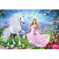 SCHMIDT Puzzle Princezná jednorožcov 100 dielikov