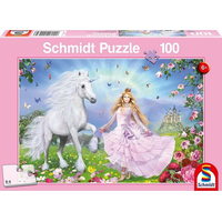 SCHMIDT Puzzle Princezná jednorožcov 100 dielikov