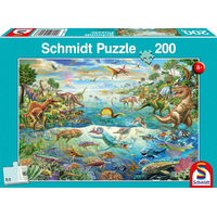 SCHMIDT Puzzle Svet dinosaurov 200 dielikov