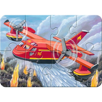 RAVENSBURGER Moje prvé puzzle Zásahové vozidlá 4v1 (2,4,6,8 dielikov)