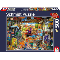 SCHMIDT Puzzle Blší trh v garáži 500 dielikov