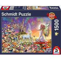 SCHMIDT Puzzle Kúzelná rozprávková krajina 1500 dielikov