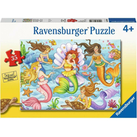 RAVENSBURGER Puzzle Kráľovnej oceánu 35 dielikov