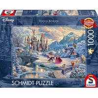 SCHMIDT Puzzle Kráska a zviera: Zimné kúzlo 1000 dielikov