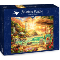 BLUEBIRD Puzzle Milujte pláž 1000 dielikov