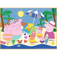 RAVENSBURGER Puzzle Prasiatko Peppa: Zábavné dni 4v1 (12,16,20,24 dielikov)