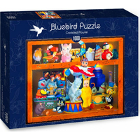 BLUEBIRD Puzzle Preplnený dom 1000 dielikov