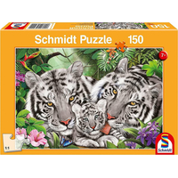 SCHMIDT Puzzle Tigria rodina 150 dielikov