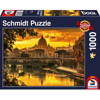 SCHMIDT Puzzle Zlaté svetlo nad Rímom 1000 dielikov