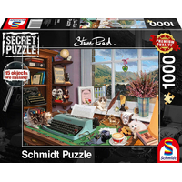 SCHMIDT Secret puzzle Na pracovnom stole 1000 dielikov