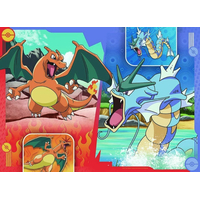 RAVENSBURGER Puzzle Pokémoni z Alola 4x100 dielikov