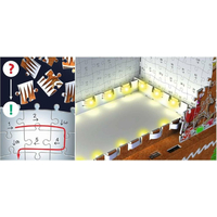 RAVENSBURGER Svietiace 3D puzzle Nočná edícia Perníková chalúpka 216 dielikov