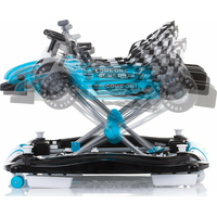 CHIPOLINO Chodítko interaktívne Car Racer 4v1 Blue