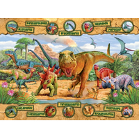 RAVENSBURGER Puzzle Dinosaury XXL 100 dielikov