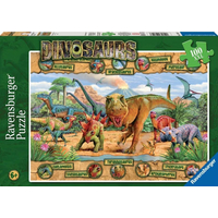 RAVENSBURGER Puzzle Dinosaury XXL 100 dielikov