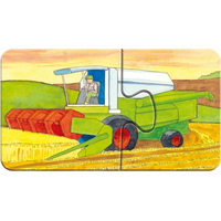 RAVENSBURGER Moje prvé puzzle Na statku 9x2 dieliky