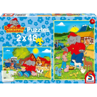 SCHMIDT Puzzle Benjamin Kvietko: Farma 2x48 dielikov