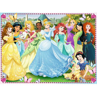 RAVENSBURGER Puzzle Disney princeznej: Čas zažiariť XXL 100 dielikov