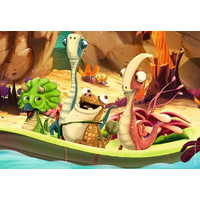 RAVENSBURGER Puzzle Gigantosaurus: Hor sa za dobrodružstvom 2x24 dielikov