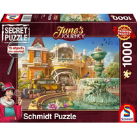 SCHMIDT Secret puzzle June&#39;s Journey: Orchideové panstvo 1000 dielikov