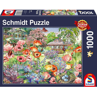 SCHMIDT Puzzle Kvitnúca záhrada 1000 dielikov