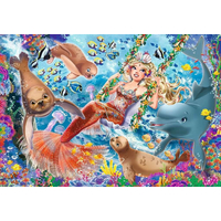 RAVENSBURGER Puzzle Morské panny 2x24 dielikov