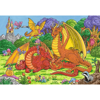 RAVENSBURGER Puzzle Kúzelný les 2x24 dielikov