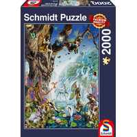 SCHMIDT Puzzle V údolí vodných víl 2000 dielikov