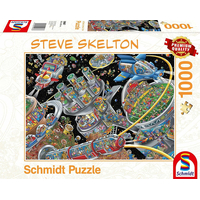SCHMIDT Puzzle Vesmírna kolónia 1000 dielikov