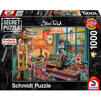 SCHMIDT Secret puzzle Šijacia dielňa 1000 dielikov