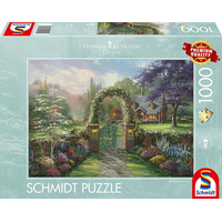 SCHMIDT Puzzle Chalúpka s kolibríkmi 1000 dielikov
