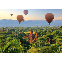 SCHMIDT Puzzle Teplovzdušné balóny nad Mandalay 1000 dielikov