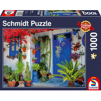 SCHMIDT Puzzle Stredomorské dvere 1000 dielikov