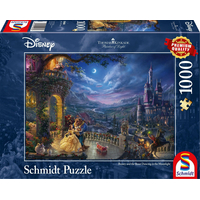 SCHMIDT Puzzle Kráska a zviera: Tanec v mesačnom svite 1000 dielikov