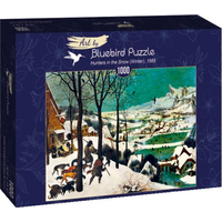 BLUEBIRD Puzzle Lovci v snehu 1000 dielikov