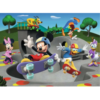 RAVENSBURGER Puzzle Mickey & Minnie: V skate parku XXL 100 dielikov