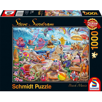 SCHMIDT Puzzle Plážová mánia 1000 dielikov