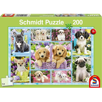 SCHMIDT Puzzle Šteniatka 200 dielikov