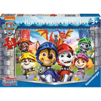 RAVENSBURGER Puzzle Tlapková patrola: Záchranárski rytieri 35 dielikov