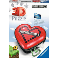 RAVENSBURGER 3D puzzle Srdce Minecraft 54 dielikov