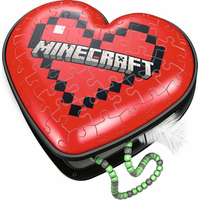 RAVENSBURGER 3D puzzle Srdce Minecraft 54 dielikov