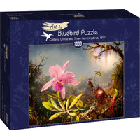 BLUEBIRD Puzzle Katleja a tri kolibríky 1000 dielikov