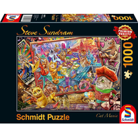 SCHMIDT Puzzle Mačacia mánia 1000 dielikov