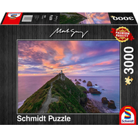 SCHMIDT Puzzle Maják Nugget Point, Nový Zéland 3000 dielikov