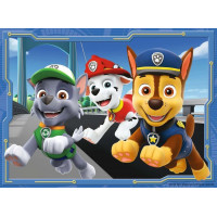 RAVENSBURGER Puzzle Tlapková patrola 4v1 (12, 16, 20, 24 dielikov)