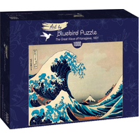 BLUEBIRD Puzzle Veľká vlna Kanawaga 1000 dielikov