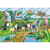 RAVENSBURGER Puzzle Vitajte v Zoo 2x24 dielikov