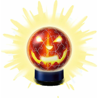 RAVENSBURGER Svietiace puzzleball Tekvicová hlava 74 dielikov